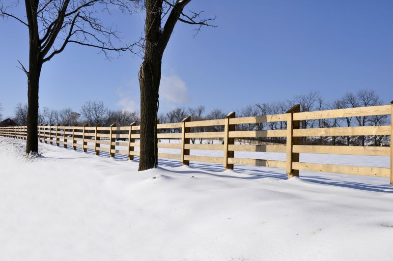Winter Fence Care