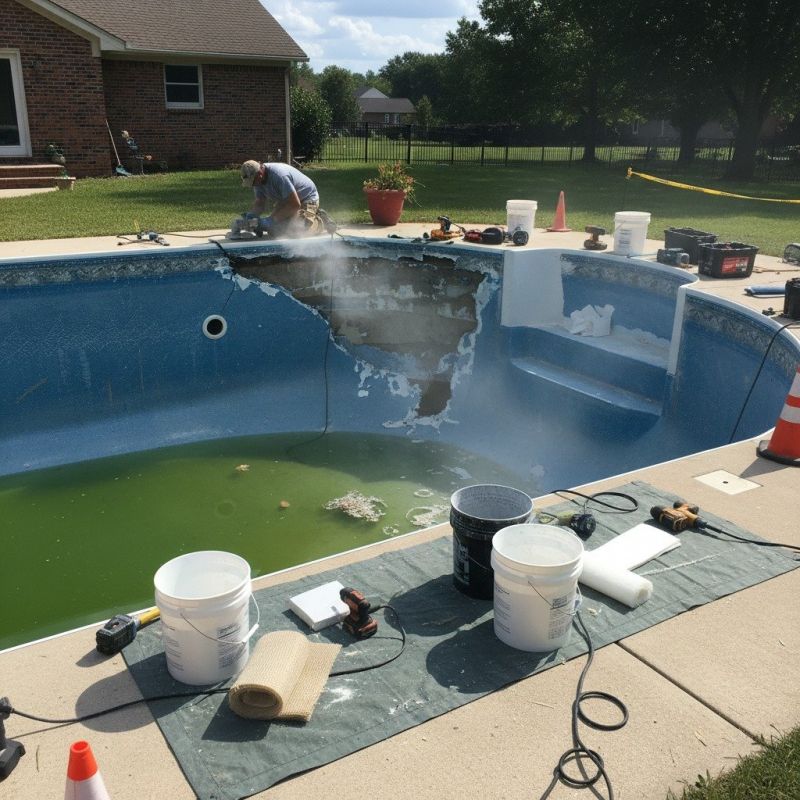 Swimming Pool Fence Repair